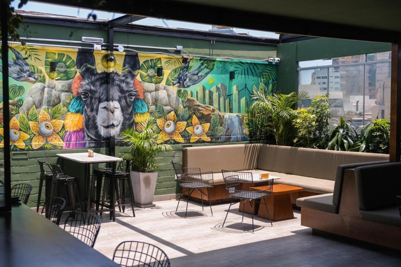 לימה Black Llama Hostel Miraflores מראה חיצוני תמונה